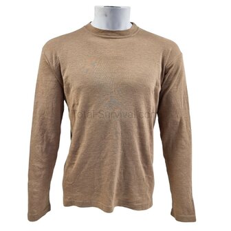 Chemise &agrave; manches longues britannique Heathcoat, unisexe, pour temps chaud, ignifug&eacute;e (FR), d&eacute;sert