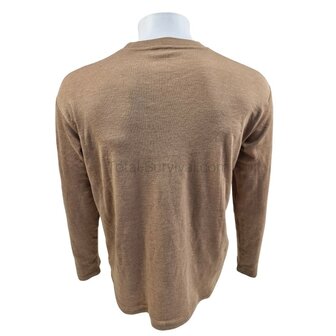 Chemise &agrave; manches longues britannique Heathcoat, unisexe, pour temps chaud, ignifug&eacute;e (FR), d&eacute;sert