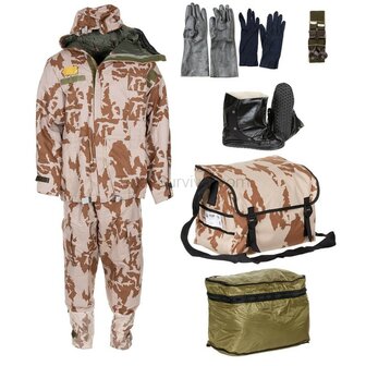 Bois CZ chemical protective NBC Schutzanzug FOP 96 MKII, 2-teilig, CZ M95 Desert camo