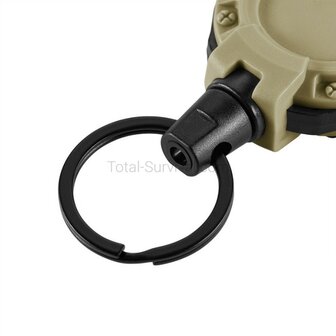 M-Tac extendable carabiner with drawstring, Coyote tan