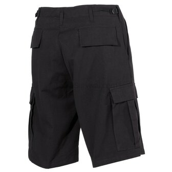 MFH BDU bermuda broek, Ripstop, Zwart