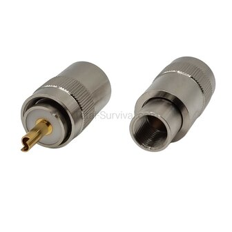 CBA - PL 259 (UHF) 9 mm connector