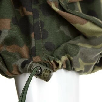 Invader Gear Ghillie Base Plain suit with hood, Flecktarn