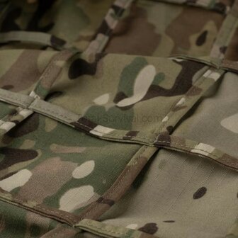 Invader Gear Ghillie Base Plain suit with hood, Multicam