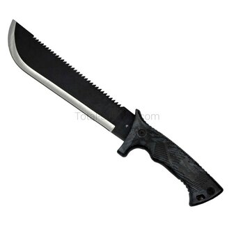 AB Jungle Primitive Bowie Bushcraftmesser mit Scheide