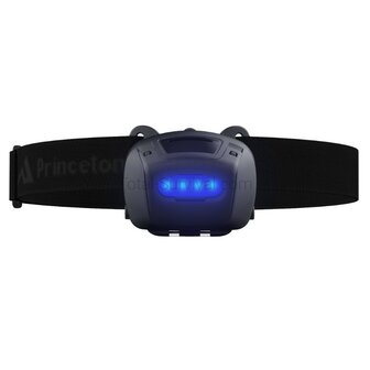 Princeton TEC Quad TAC MPLS tactische LED hoofdlamp 3-kleuren, zwart