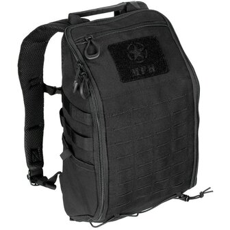 MFH Modularer Tagesrucksack/Rucksack 13L, schwarz