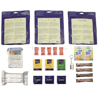 Trek 'n Eat 24hr Day Ration Pack, Ready-to-Eat Menu: "Type III"