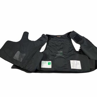 Cooneen Defence soft armour body vest ballistisch klasse HGA1+KR1, zwart