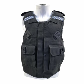 Aegis soft armour body vest ballistisch klasse HG1+KR1+SP1, zwart