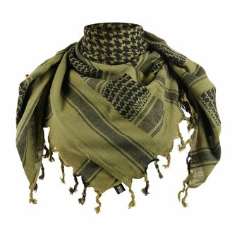 M-Tac Dense Shemagh / keffiyeh, groen-zwart
