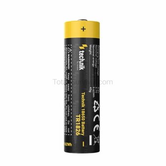 Technik TR1826 18650 2600 mAh 3.7V PCM high-drain li-ion oplaadbare batterij