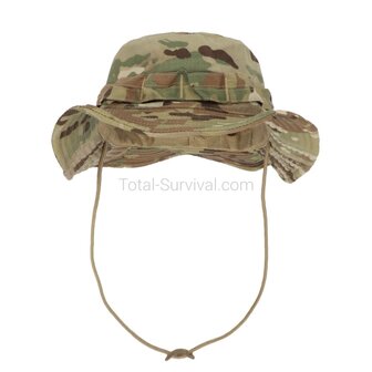 AB Kabano Bush Hat SF Boonie IRR Rip Stop, Multicam