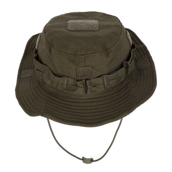 AB Kabano Bush Hat SF Boonie IRR Rip Stop, RAL7013 legergroen