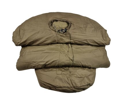 KL landmacht Mummy slaapzak 2-laagse vulling V2, 3 seizoenen, modulair, khaki
