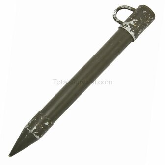 German Bundeswehr tent pegs wood/metal 40 cm OD green