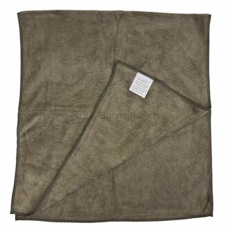 Dutch army microfibre towel 90 x 40 cm, NFP light olive