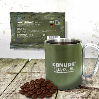 Convar Field Kitchen, Emergency Food 72-hour food bucket with drinking water