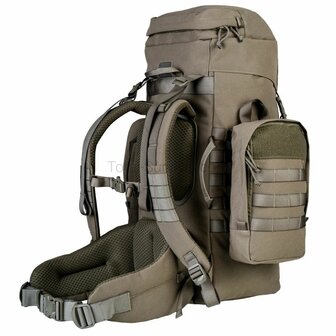 Highlander Pinnacle Bergrucksack mit Seitentaschen, 50 l, Ranger gr&uuml;n