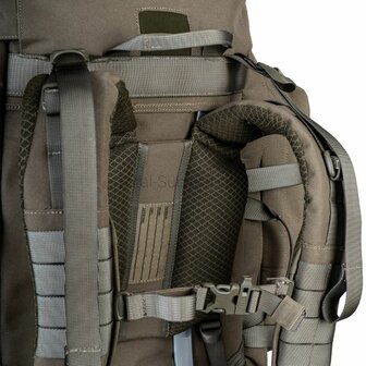 Highlander Pinnacle Bergrucksack mit Seitentaschen, 90 l, Ranger gr&uuml;n