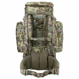 Highlander Pinnacle Bergrucksack mit Seitentaschen, 70 l, HMTC Multicam