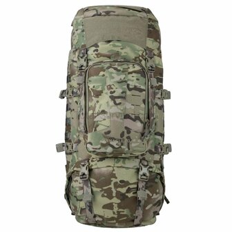 Highlander Pinnacle Bergrucksack mit Seitentaschen, 70 l, HMTC Multicam