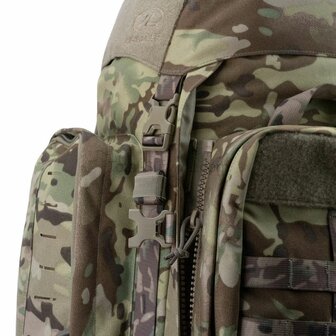 Highlander Pinnacle Bergrucksack mit Seitentaschen, 70 l, HMTC Multicam