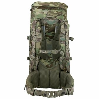 Highlander Pinnacle Bergrucksack mit Seitentaschen, 70 l, HMTC Multicam