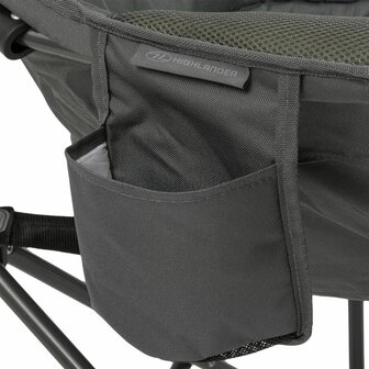 Highlander Balmoral camping klapstoel met rug- en armleuning