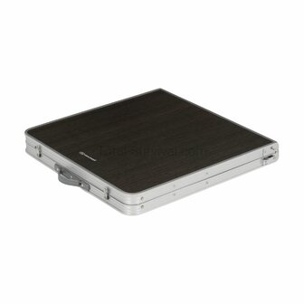 Highlander inklapbare dubbele campingtafel aluminium