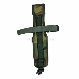 Korps mariniers beenholster voor mes of bajonet, Molle, Forest camo