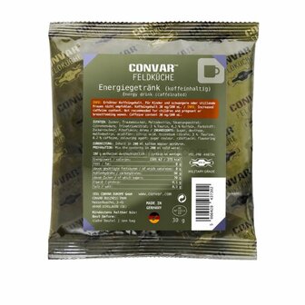 Convar Field Kitchen Energy-Drink, 30 Gramm, enth&auml;lt Koffein