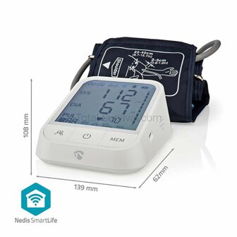 Nedis SmartLife Blood Pressure Monitor