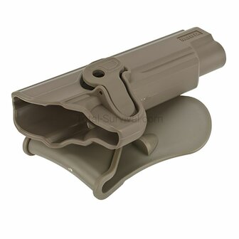 Cytac Paddle-Holster FDE Colt 1911 Rechts, Dark Coyote