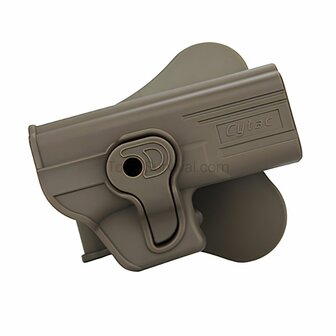 Cytac Paddle-Holster FDE Glock 19/23/32 Rechts, Dark Coyote
