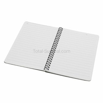 Fosco waterproof notitieboek A5, legergroen