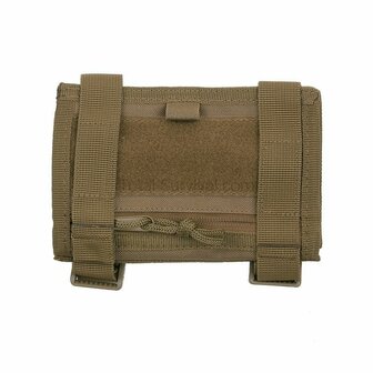 101 Inc Armtasche / Wrist office Molle, rechts, coyote tan