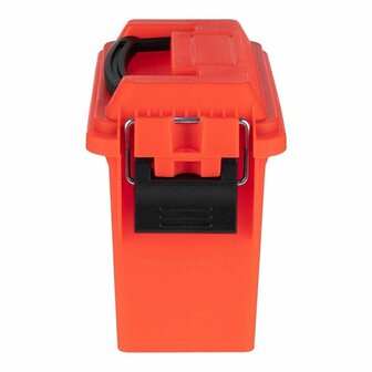 Fosco Kunststoff Munitionsbox kompakt, Orange