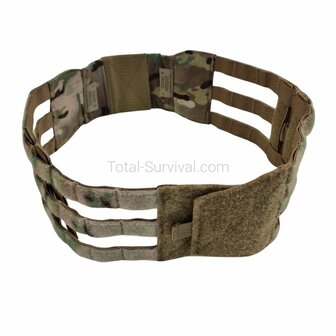 TYR Tactical SLT106-MC geschlitzter Molle Kummerbund f&uuml;r Plattentr&auml;ger, Multicam