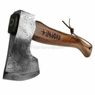 Njord Huldra Damast Viking Medium Trekkingaxt