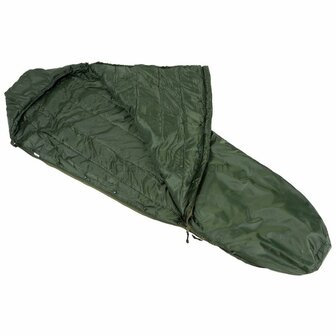 MFH US GI modularer Patrouillen Schlafsack mit seitlichem Rei&szlig;verschluss, olivgr&uuml;n