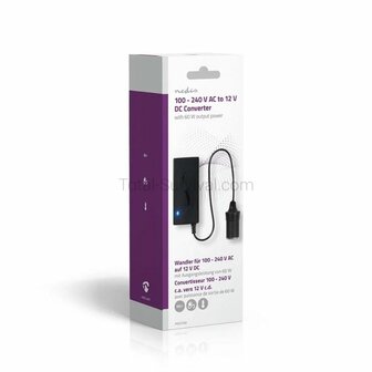 Nedis Power Converter Netvoeding 230V AC 50 Hz - 12V DC 60W
