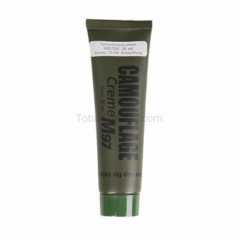 Mil-Tec NATO camo cream tube 30 gr Groen