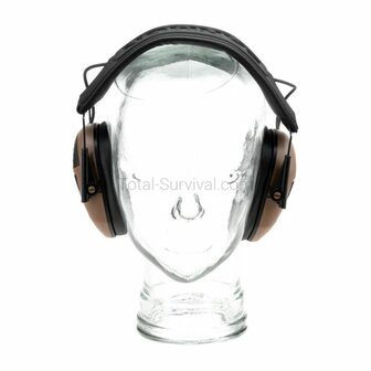 Earmor M300A actieve gehoorbescherming, EN352, Coyote tan