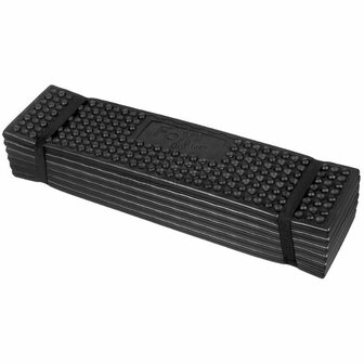 Fox outdoor thermo slaapmat opvouwbaar, 180cm x 58cm x 1cm , zwart