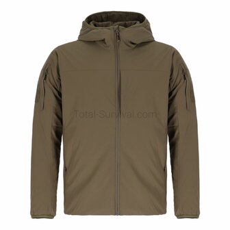 AB lichtgewicht isolatiejas Level 4 ECWCS met PrimaLoft&reg; met capuchon, RAL7013 Ranger groen