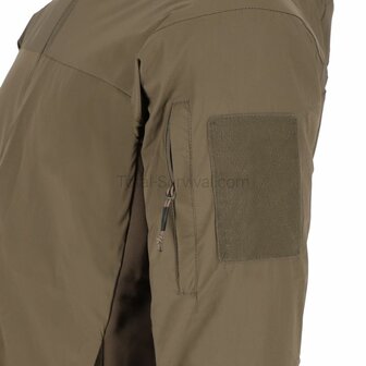 AB lichtgewicht isolatiejas Level 4 ECWCS met PrimaLoft&reg; met capuchon, RAL7013 Ranger groen