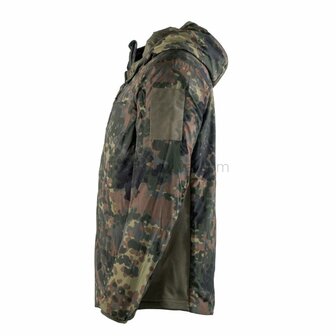 AB lichtgewicht isolatiejas Level 4 ECWCS met PrimaLoft&reg; met capuchon, Flecktarn