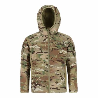 AB lichtgewicht isolatiejas Level 4 ECWCS met PrimaLoft&reg; met capuchon, Multicam