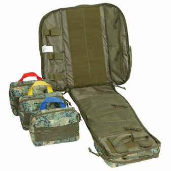 MFH Medic Field Pack 30 groot met vakverdeling, Oostenrijkse TAZ camo